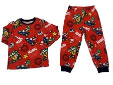 Next boys Blue Mario Kart pyjamas set Age 4