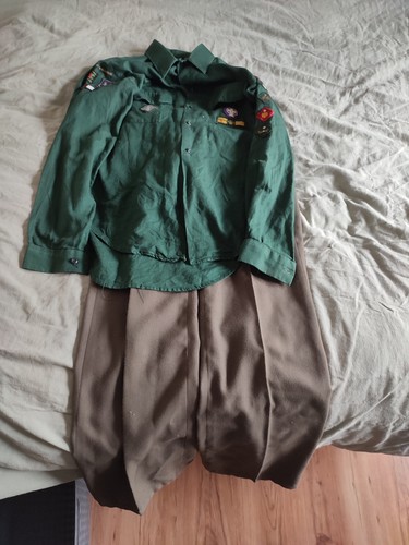 Vintage boy scouts uniform - boy,