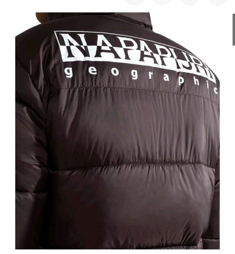 Napapijri xxl brown puffer - napapijri,