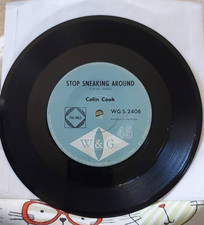 Rock & Roll / Rockabilly 45 - Colin Cook - Stop Sneaking Around - W&G Australia