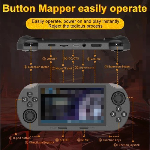 Sf3000 retro game handheld - retro,