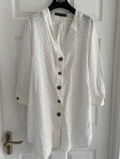 NWOT Zara White Cotton