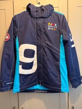 Quba Sails X10 Heritage Womens Sail cloth Jacket Blue UK8 NEW