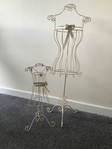 Vintage metal dress form - vintage,