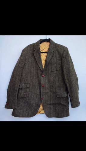 Harris tweed blazer jacket - tweed,
