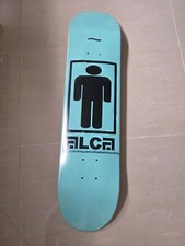 ALCA Skateboard Deck Street Park Board 31.5 Inch Light Blue Teal Iconic Graphic