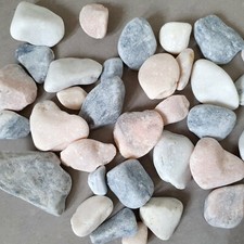 Natural Pastel Pink Grey White