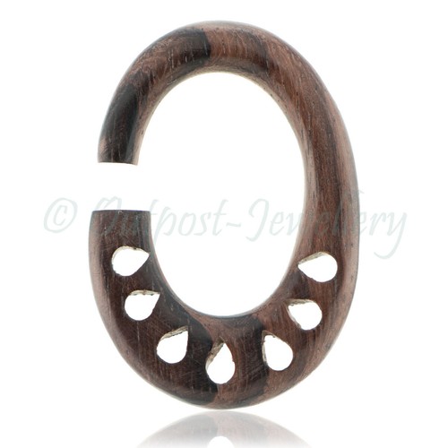 Slotted wood ear spiral hanger - spiral,