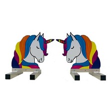 Showjump Fillers - Aluminium Fillers for Show Jumping - UNICORN HEAD *Each*
