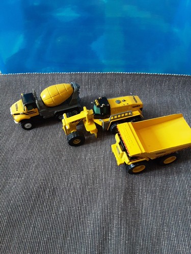 Tonka die cast construction - x3,