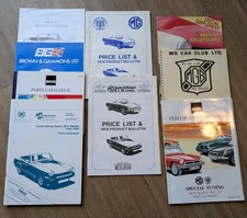 Leyland MG Parts Catalogs