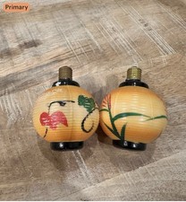 2 Vintage Milk Glass CHRISTMAS