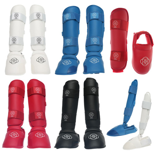 Myikigai karate shin guards - karate,