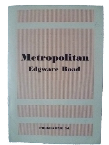 1956 theatre programme - theatre, programme-