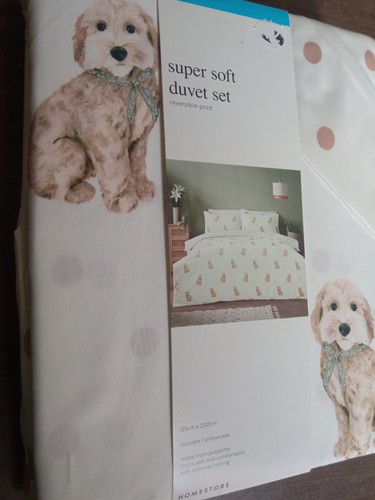 Single dog bedding duvet - dog,
