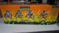 Playmates Toys Teenage Mutant Ninja Turtles Elite Commando Box Set New Rare 2004
