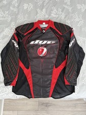 Dye Red And Black Padded Paintball Jersey Size Medium Good Condition