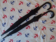 Job lot bundle 2x black auto open umbrellas