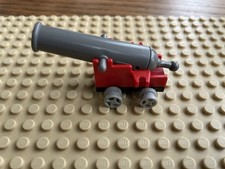 Lego Pirates Cannon On Red
