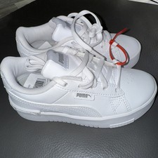 PUMA Jada Court Trainers for Children White , UK Size 10