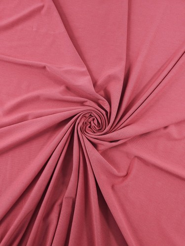 Rosy pink organic bamboo - pink,