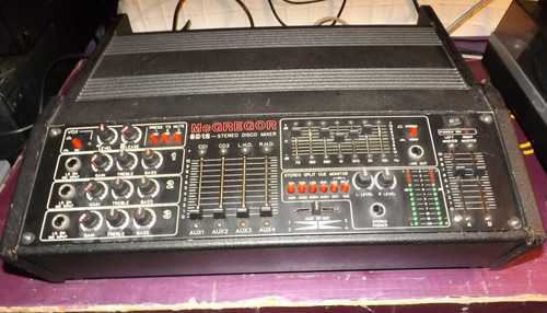 Disco mixer amplifier - mixer, &