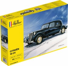 Heller 80763  1:24th scale Citroen 15 CV Model Car kit 