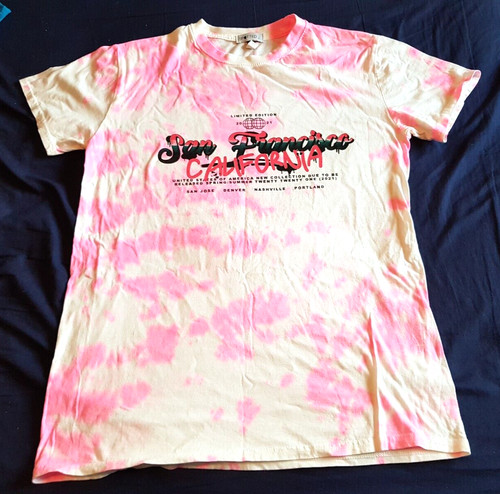 Beloved pink white tie dyed - white,