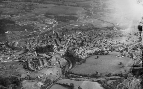 Wales old photo distant - wales,