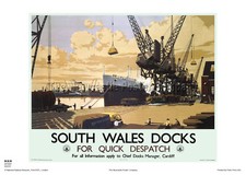 Cardiff south wales - south, docks