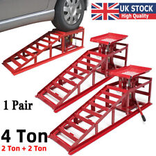 2x 2T Hydraulic Car Ramps