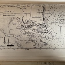 VINTAGE SEA CHART / NAUTICAL