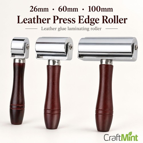 Leather press edge - leather,