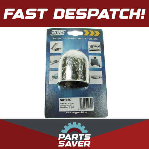 Chromed tow ball cap - ball, 130