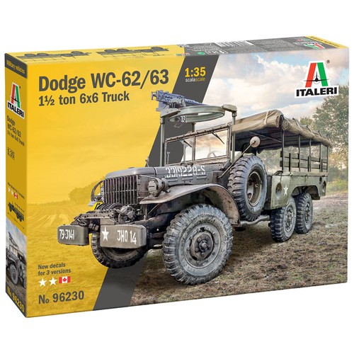 Italeri dodge wc62 scale - italeri,