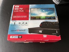 WD TV Live Hub Media Center Western Digital 1TB Complete With Remote, HDMI & PSU