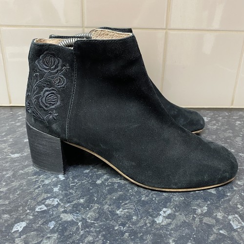 Fat face black - fat, suede