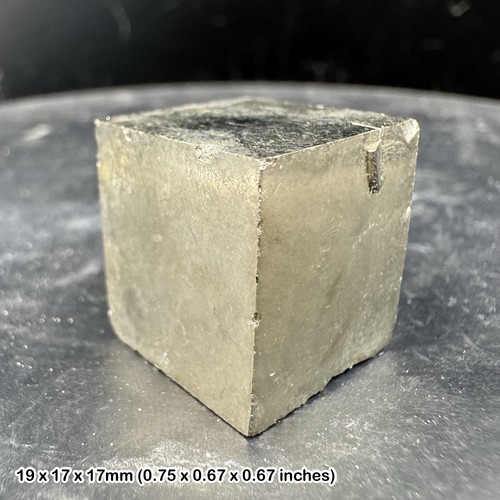 Pyrite crystal cube genuine - pyrite,