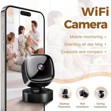2.4G WiFi Camera 360° Panoramic Rotation Indoor & Outdoor Security Surveillance