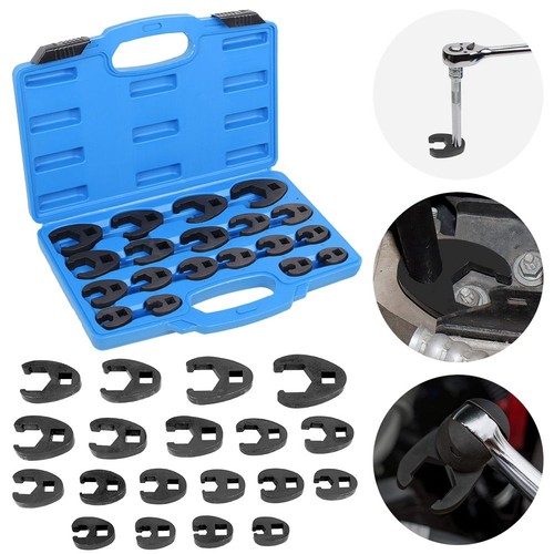 19pc metric crowfoot wrench - 19pc,