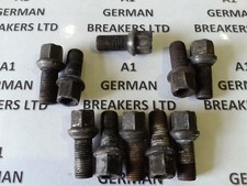 2004 - 2017  VW CADDY EOS 17MM 10X WHEEL BOLT NUT STUD FOR ALLOY STEEL WHEEL