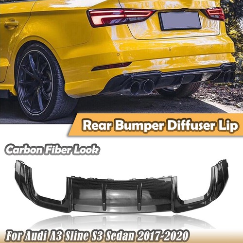 Carbon fiber rear bumper - carbon,