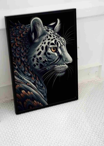 Jaguar cat eyes stare poster - jaguar,