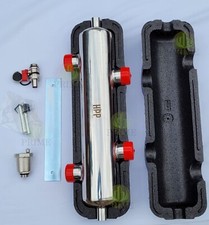 LOW LOSS HEADER  HYDRAULIC BALANCER 4 x  1-1/4 " 70kW  Heat pump 23kW