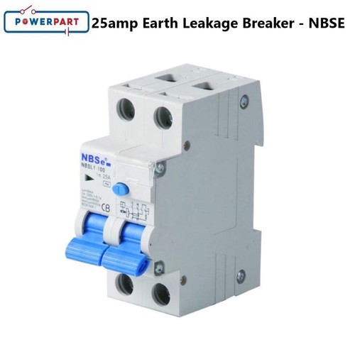 Powerpart 25amp earth - 25amp, leakage