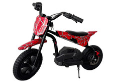 24V Dirt Bike Spider Motorbike 12" Child Kids Electric Brushless Bluetooth 200W
