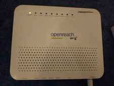 BT Openreach Fibre Modem ONT - Huawei HG 8240 & Battery Backup. Free postage UK