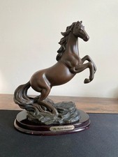 The Juliana Collection Black Horse Model Figurine vintage collectible Sculpture