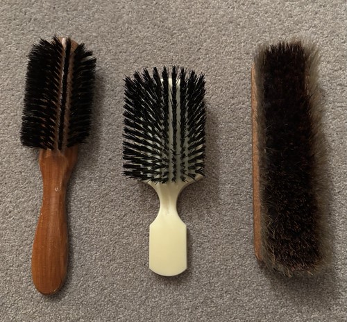 Vintage clothes brush trio - clothes,