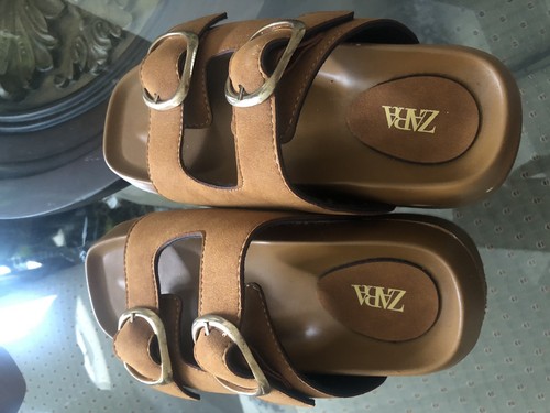 Zara shoes brown women size - zara,